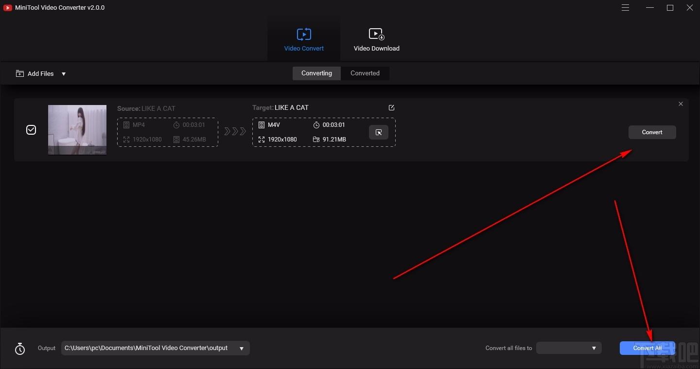 MiniTool Video Converter免费版下载