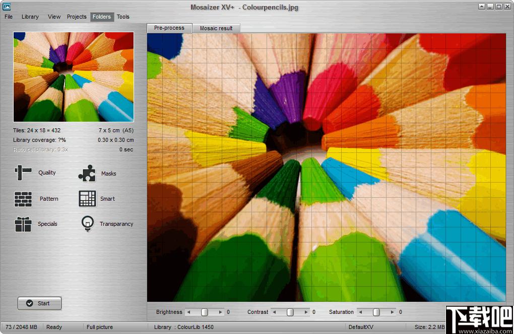 Mosaizer XV下载,图像编辑,图像处理,拼图软件