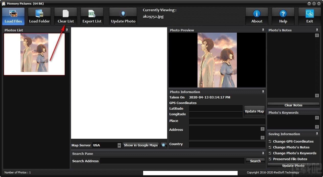 Memory Pictures下载,照片信息嵌入工具,照片信息嵌入